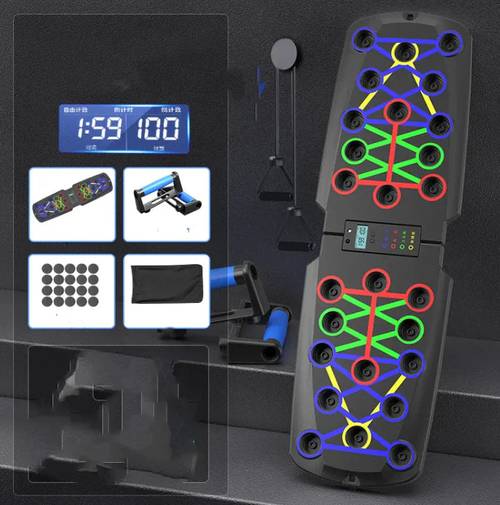 Push-up Board Pro - Träna hela överkroppen hemma