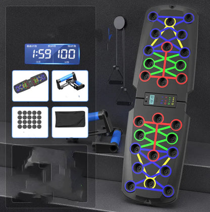 Push-up Board Pro - Träna hela överkroppen hemma