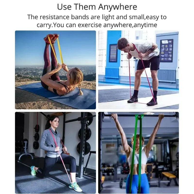 motståndsband – 5-pack | För styrka och flexibilitet