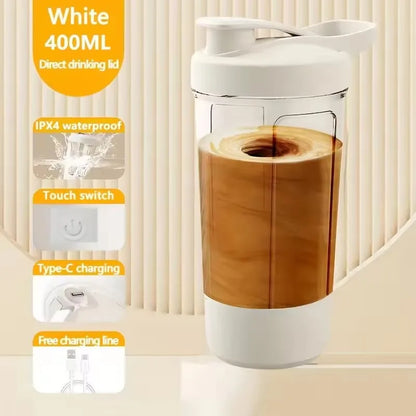 Elektrisk Shaker – Proteinmixer med uppladdningsbar motor