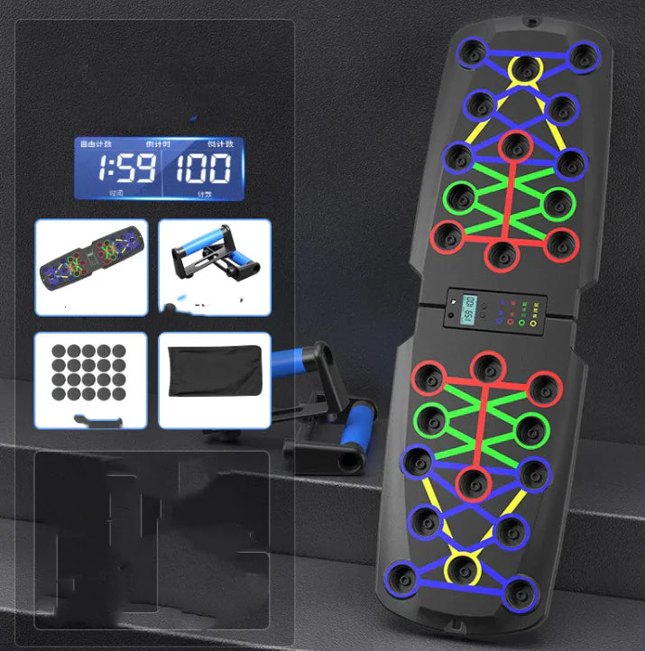 Push-up Board Pro - Träna hela överkroppen hemma